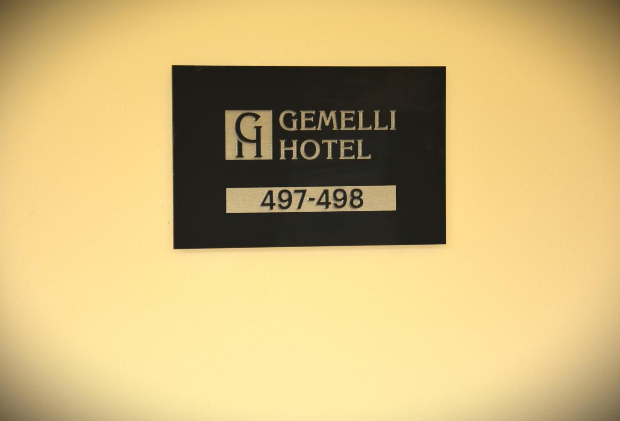 Gemelli Hotel Roma Esterno foto